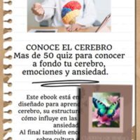 E-Book "Conoce el cerebro" + Cuaderno terapéutico de regalo